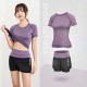 聚衣堂春秋两件套网红高腰显瘦跑步运动套装女瑜伽服女LOGO套装