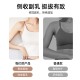 聚衣堂新款细肩带胸垫瑜伽上衣女裸感无痕运动健身提臀瑜伽服套装