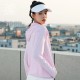 聚衣堂2024春夏新款户外骑行纯色连帽拉链透气防紫外线薄款防晒衣