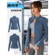 运动外套女2024长袖网纱立领拉链衫瑜伽服上衣夹克速干健身服