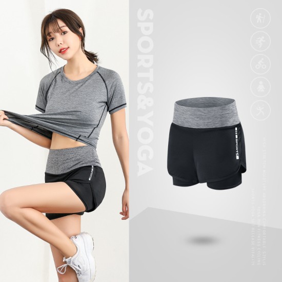 聚衣堂春秋两件套网红高腰显瘦跑步运动套装女瑜伽服女LOGO套装