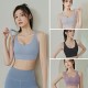 聚衣堂新款跑步健身瑜伽美背后排扣防震聚拢显胸可拆卸运动内衣