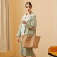 2024新款真皮女包托特包夏季手提大包牛皮上班通勤单肩包女大容量