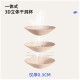 聚衣堂撞色速干弧线背心一体式固定防震聚拢U型高弹显胸运动背心