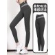 拼色短袖瑜伽服套装女春夏露脐短款上衣提臀裤跑步运动健身服