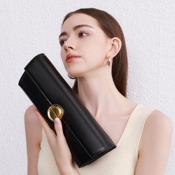 2024 French stick bag leather women's bag high -level sense light luxury cross -shoulder axillary bag niche simple fashion handbags