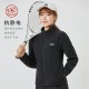 摇粒绒外套男女秋冬款双面绒户外服装抓绒冲锋衣内胆立领开衫夹克