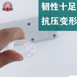 嘟嘟熊 Door Stopper透明门把手缓冲器 门把手套保护墙壁防撞垫圈