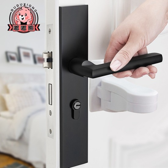 嘟嘟熊 儿童安全门把手锁 Door lever lock 防开门宝宝安全锁