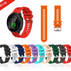 适用GARMIN Forerunner158官方同款硅胶表带佳明158运动表带现货