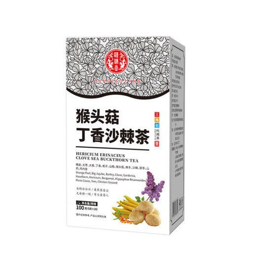 汉谯堂猴头菇丁香沙棘茶三角茶包丁香茶一件代发