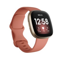 适用fitbit versa3硅胶表带sense官方同款运动表带现货批发