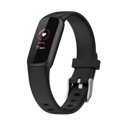 适用fitbit luxe硅胶表带新款运动硅胶腕带工厂直销