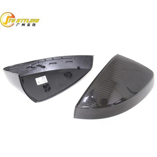 适用于奥迪新A3RS3S3碳纤维后视镜壳罩Carbonfiber miirror cover