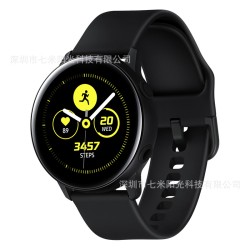 适用三星Galaxy watch active2硅胶表带官方同款运动表带现货批发